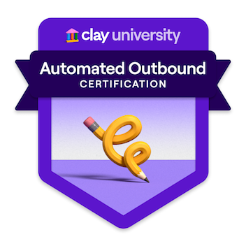 Clay Certified: Outbound Automation